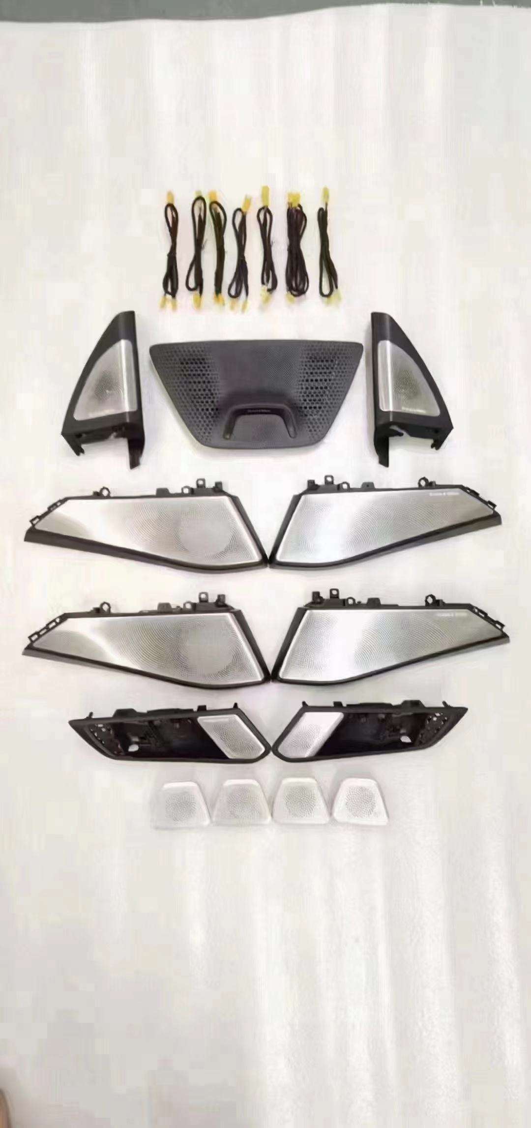 Tweeter Speaker Bright Light Horn Cover Cover Atmosphere BMW 5 Series G30 G38 12V Automotive Light G38 15-piece set