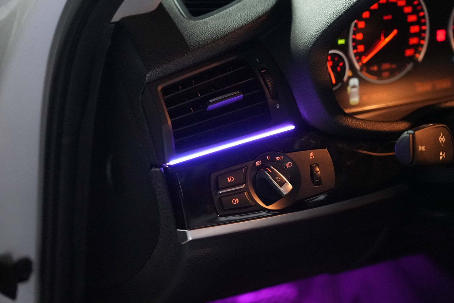 Car Ambient Lights with Mobile Control for Multiple Colors New Car Interior Lighting Accessories Suitable for 12-17 BMW X3/X4
