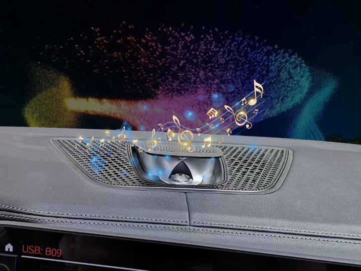 Dashboard Lifting Switching Tweeter Car Speaker Ambient Lamp 11 Multicolor for BMW IX3 X3 X4 X5 X5 X7 G20 G22 I3 I4