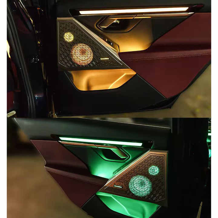 BMW 5 Series G60 Ambient Light Suit Laminar Interior Trim Panel Tuning Ambient Lighting Suitable for Car Glow Cover Kit