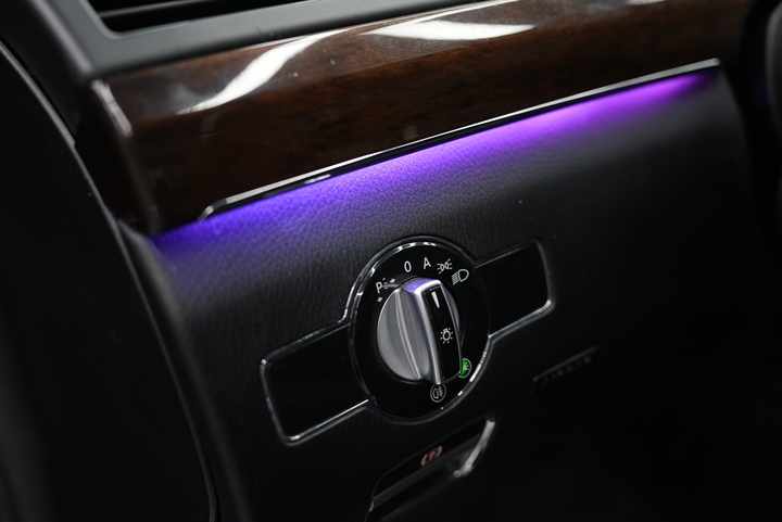 Car Ambient Lights with Multi-Color Mobile Control Car Interior Lighting Accessories Suitable for 05-13 Mercedes Benz