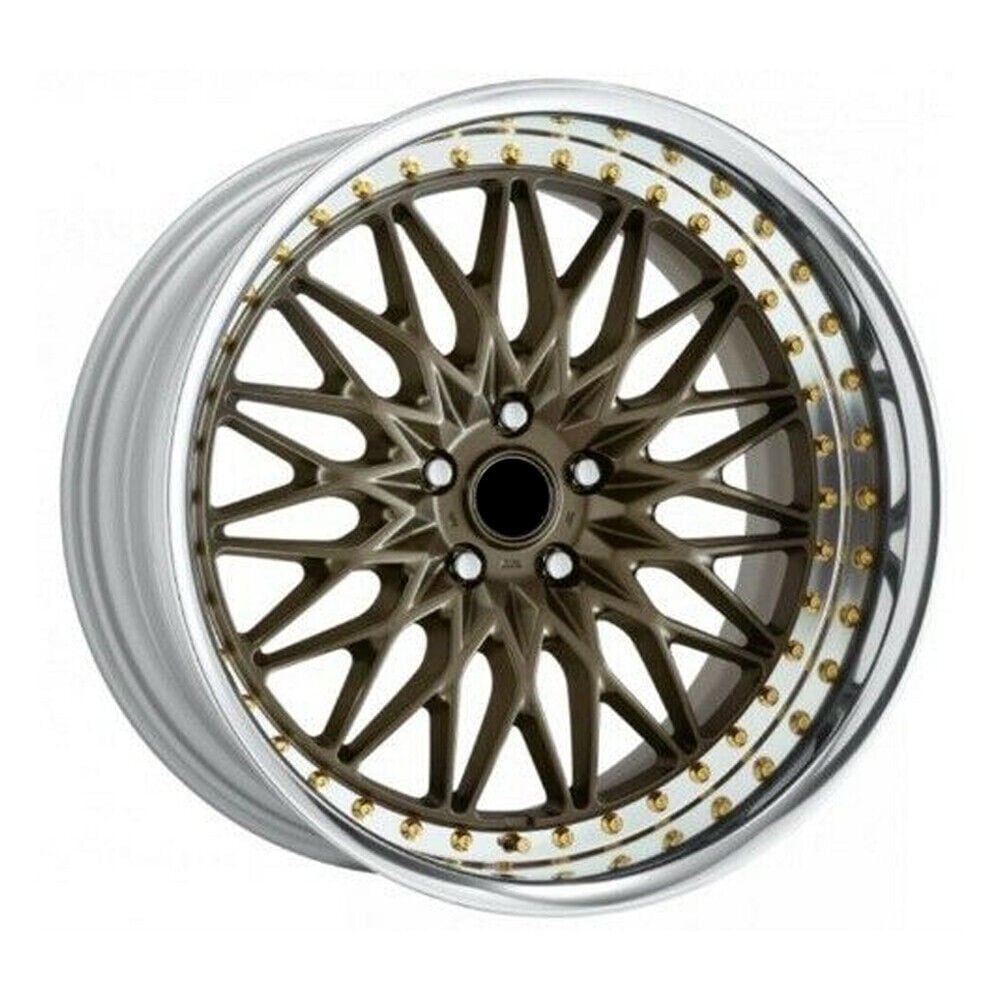 18インチ ニッサン 370Z Z34 NEW コンキャビブ スタイル ホイール BRN-1195