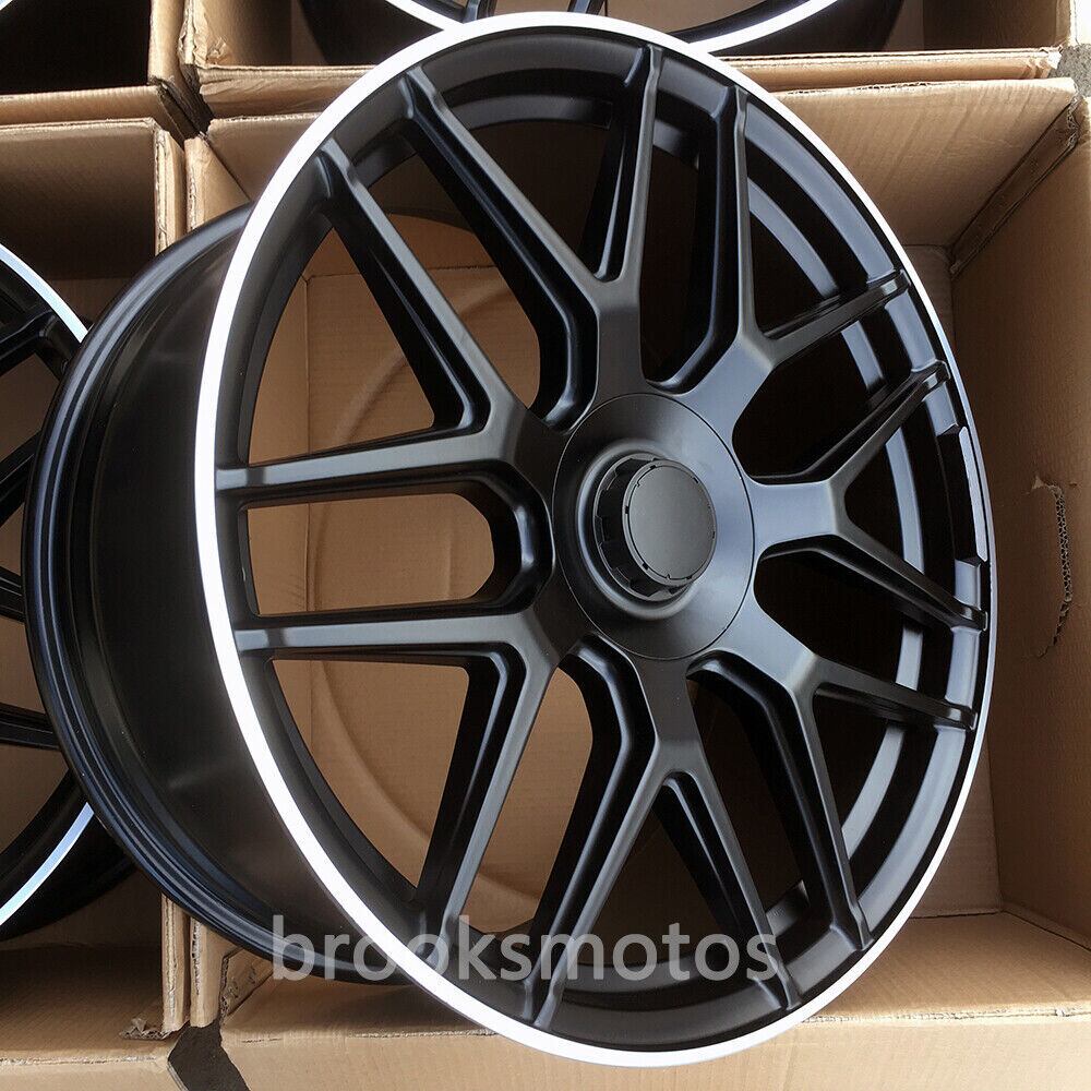 メルセデスベンツ W166 X166 GLS 21X10 オフセット 46 21インチ NEWスタイルホイール BRN-1333