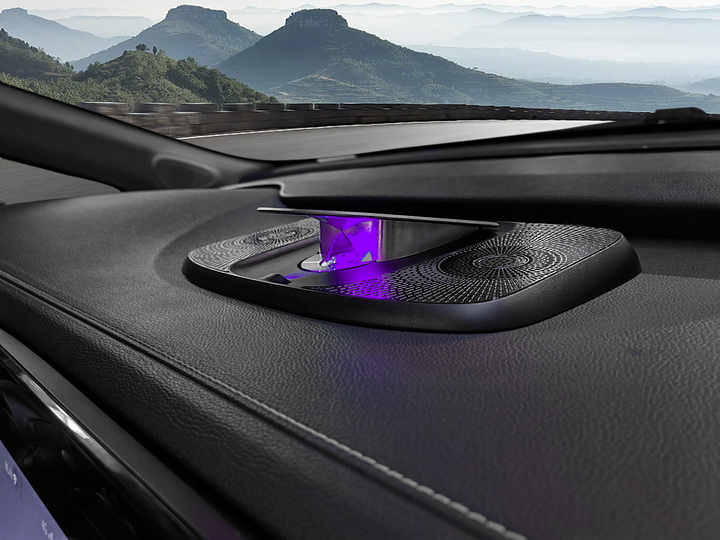 Vendor New Speakers Dashboard Car Electric Lift Stereo 128 Colors Built in Car Lifting Tweeter Fit for Trump Chim8