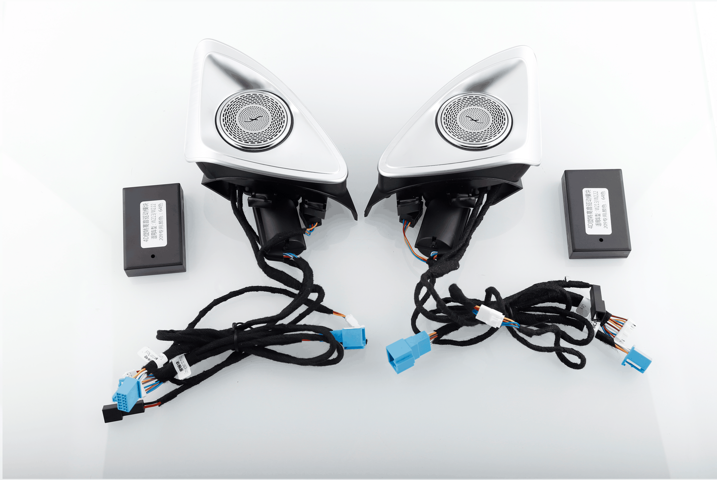 Vendor New High Quality Car Speakers Audio Tweeter Ambient Decorative Light 4D Rotating Treble Tweeter Fits Mercedes C/GLC