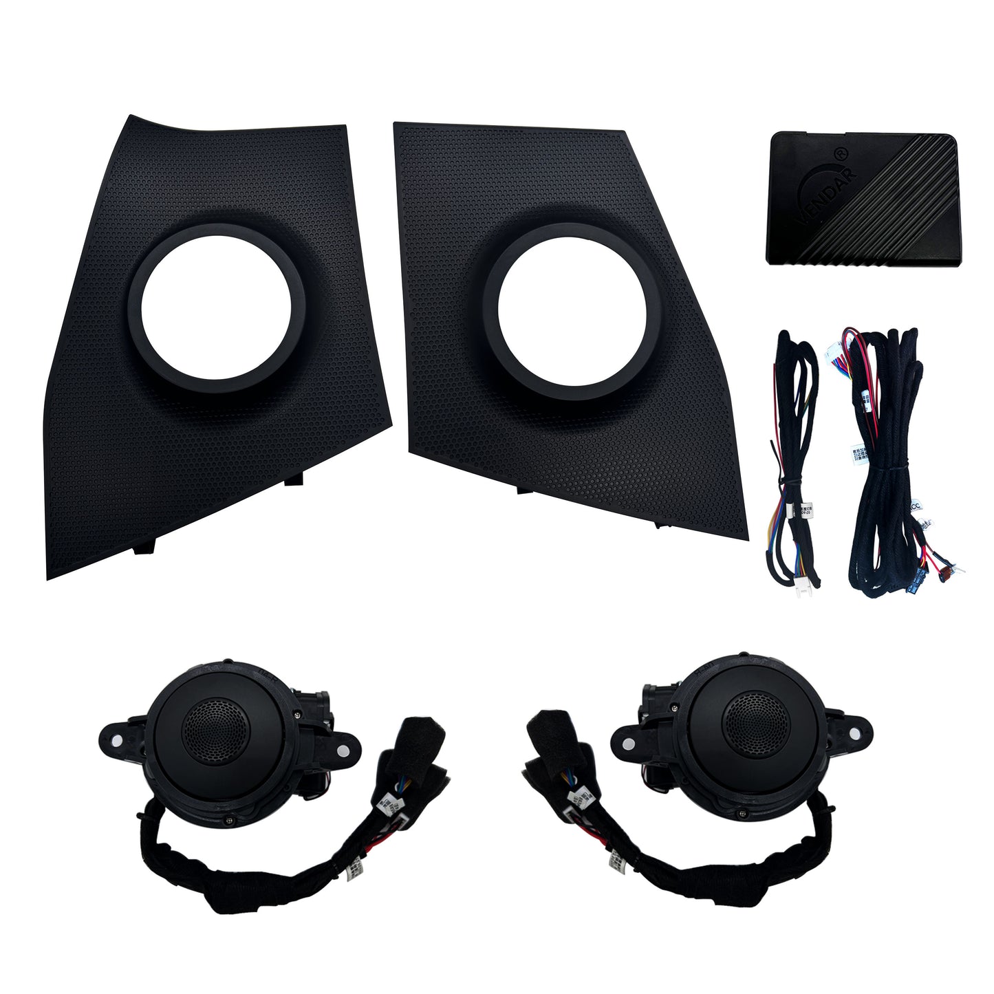 Vendor Speaker Parts Suitable for Toyota Camry 2018-2023 Dashboard Car Electric Lift Stereo 128 Color Tuning Atmosphere Lamp