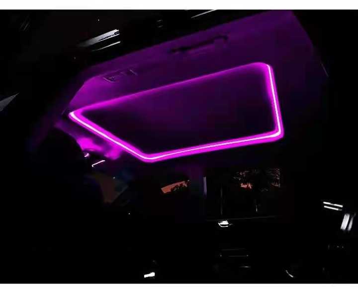 LED Sunroof Light Strip Car Roof Panoramic Skylight 11 Colors Auto Decoration for BMW 3/5 Series G20 G30 G30 G01 G05 X3 X4 X5 X5 X6 X7