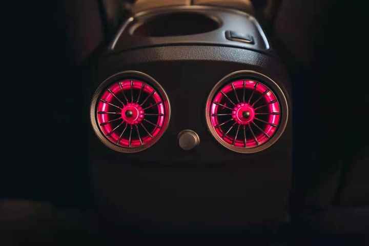 Vendor Turbine Air Outlet Vents Whit New Ambient Light Fit for Mercedes Benz C-Class (W205) GLC (X253) 64 Multi-Color