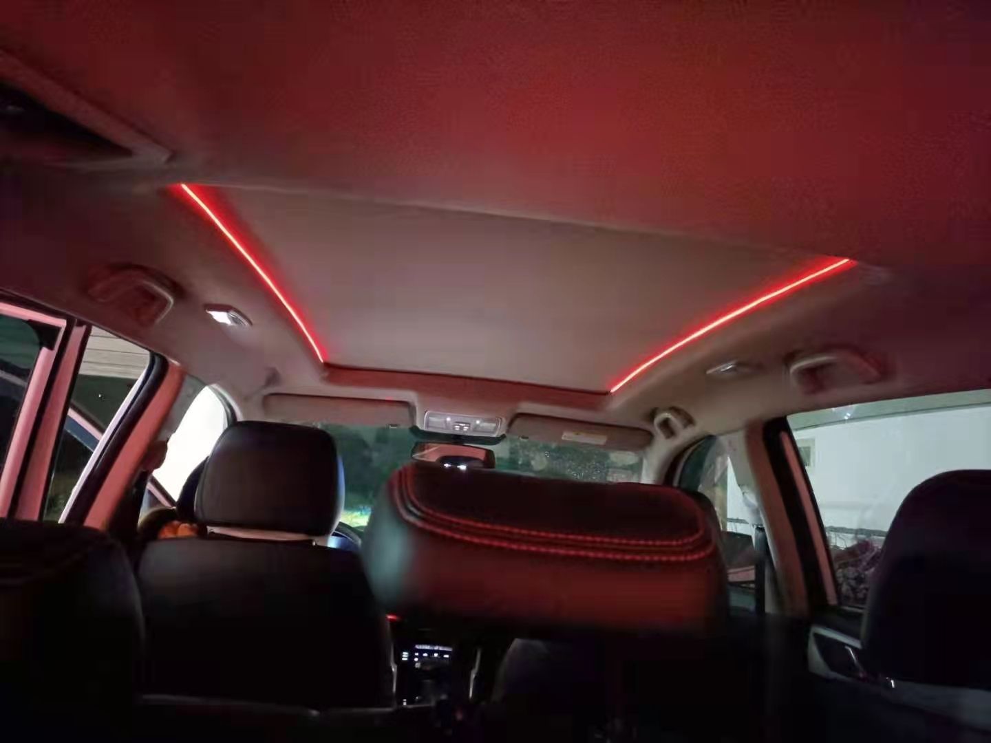 LED Sunroof Light Strip Car Roof Panoramic Skylight 11 Colors Auto Decorative Atmosphere Ambient Light Modified for BMW