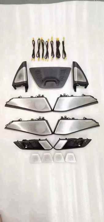 Tweeter speaker bright light horn cover cover atmosphere BMW 5 series G30 G38 12V car light G38 Rear door mid tone cover