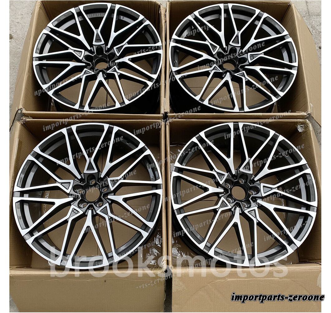 1点限り 2020+ BMW G06 X6M X5M F95 F96 20インチ鍛造ホイール 20x9 20x10.5 818 -BRN-11948 鍛造 ★