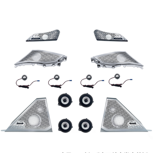 Vendaar Dashboard Glow Cover Kit BMW 5シリーズG60新しい雰囲気スーツラミナスインテリアトリムパネル照明