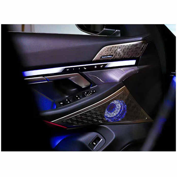 BMW 5シリーズI5 G60新しい雰囲気のランプスーツラミナスインテリアトリムパネルチューニングアンビエント照明カーに適しているグローカバーキット