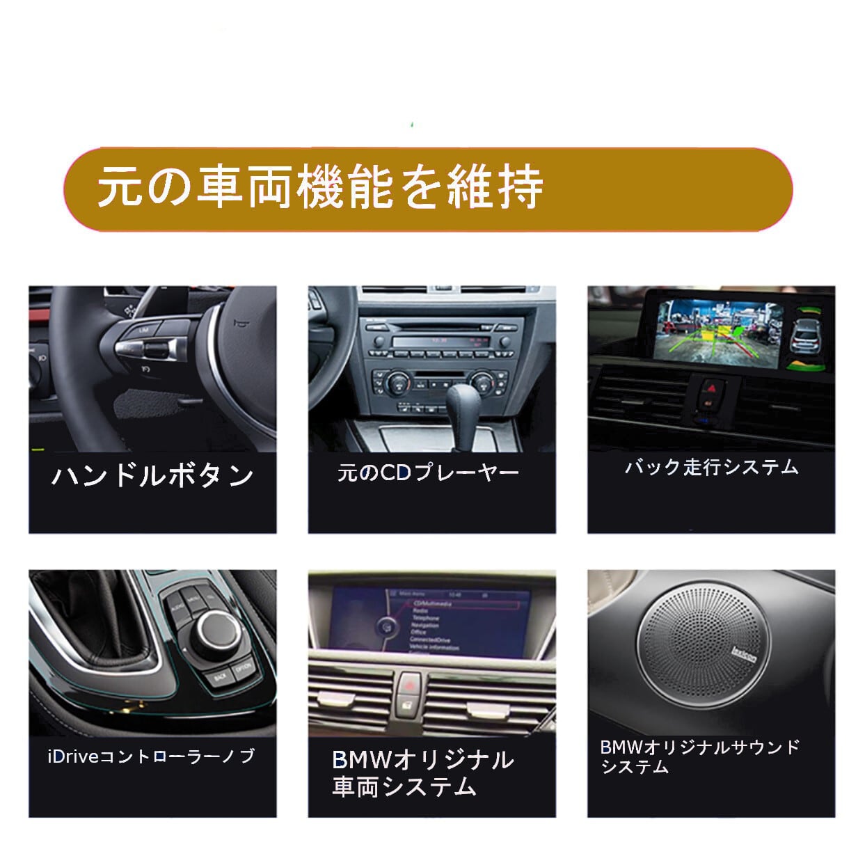 BMW E60 E61 CCC/CIC 2004-2009 アンドロイドナビ　ANDROID 10 CIC