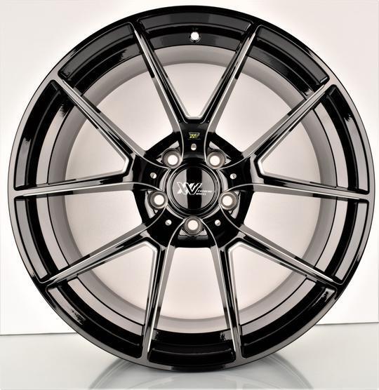 19インチ STAGGERED BLACK ホイール ( ４本セット ) アウディ A5 A7 A8 S5 S7 S8 RS5 RS7 SQ5 　-DFO-1067