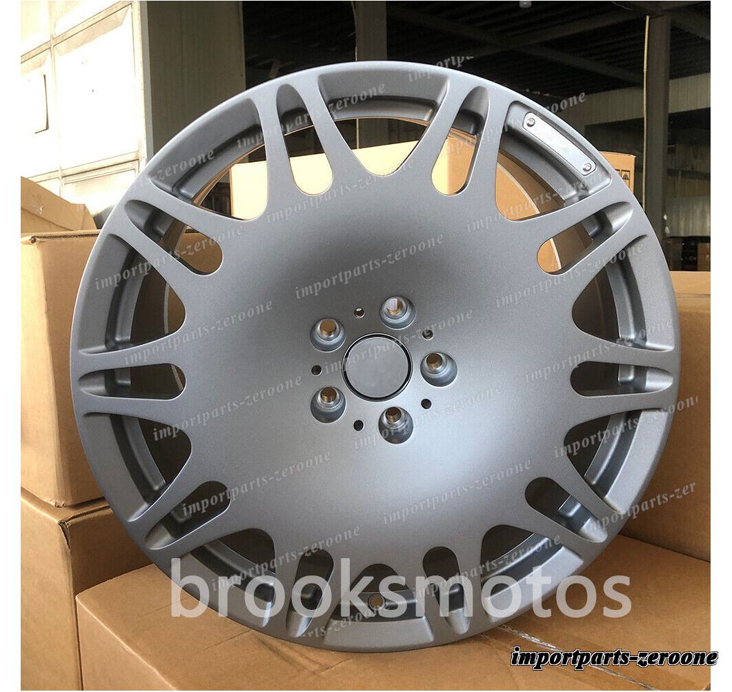 1점 한정 22인치 B 스타일 새틴 그레이 휠 메르세데스 벤츠 W222 W223 S 클래스 FORGED -★