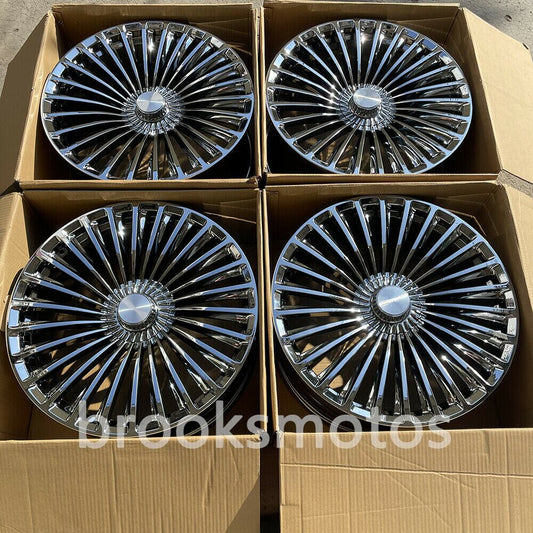메르세데스 벤츠 E 클래스 C 238 카브리올레 21 인치 NEW 크롬 단조 휠 BRN-1803
