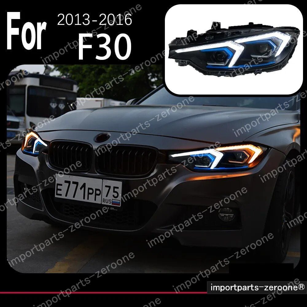 BMW　３シリーズ　 F30　F31　アップグレードヘッドライト　左ハンドル用　ORIGINAL HALOGEN　-HAD-1012