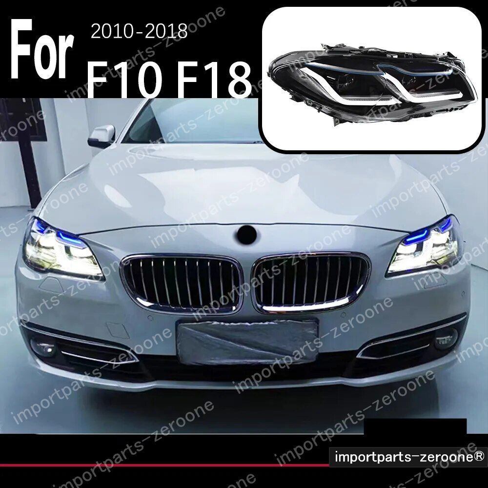 BMW　５シリーズ　F10　F11　F18　アップグレードヘッドライト　右ハンドル用　2014～2017 XENON　-HAD-1053