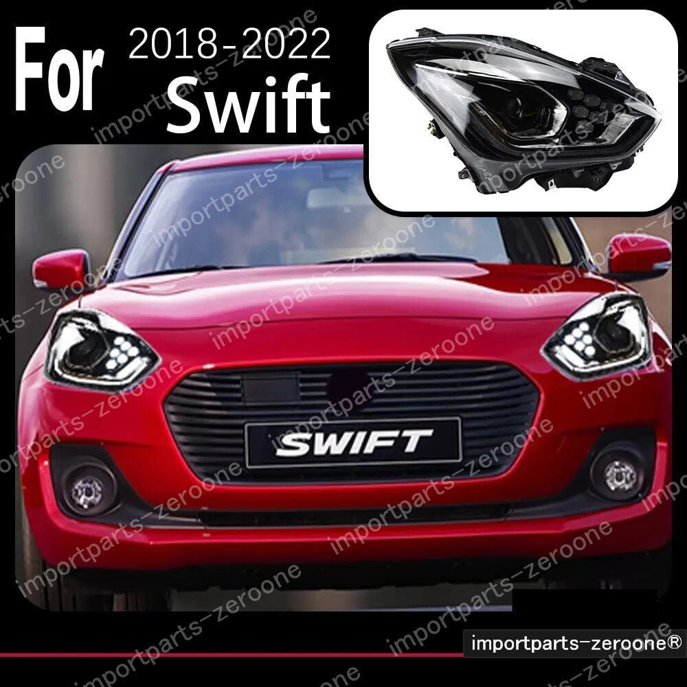 スズキ　スイフト　アップグレードヘッドライト　2018～2022　右ハンドル用　HEADLIGHT NO BULB　-HAD-1069