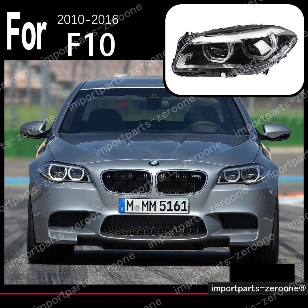 BMW　５シリーズ　F10　F11　F18　アップグレードヘッドライト　2010～2016　2010～2013　　-HAD-1052