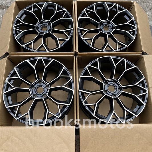 2003-2016 Porsche Cayman 21X10 Offset 50 21" NEW STYLE WHEEL BRN-1453