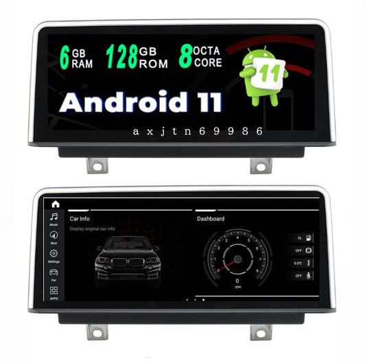 BMW　1シリーズ　F20 / F21 / F23　NBT　アンドロイドナビ　 10.25 インチ　ANDROID11　　CARPLAY 左ハンドル用　-ADN-1004