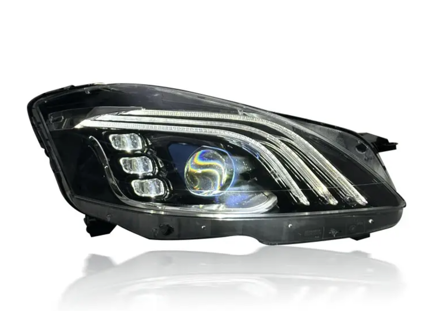 W221　アップグレードヘッドライト　for　Benz S Class 2006-2013 S300 S350 S400　CLS　LEDヘッドランプ