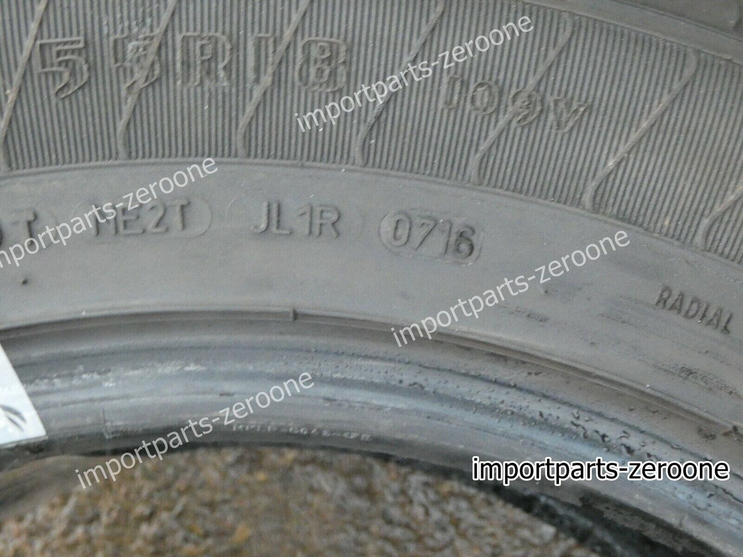 GOOD PAAR (X2) GOODYEAR EAGLE 255/55/R18 109V REIFEN 6.1MM & 5.8MM  REPARATUR XT-11832