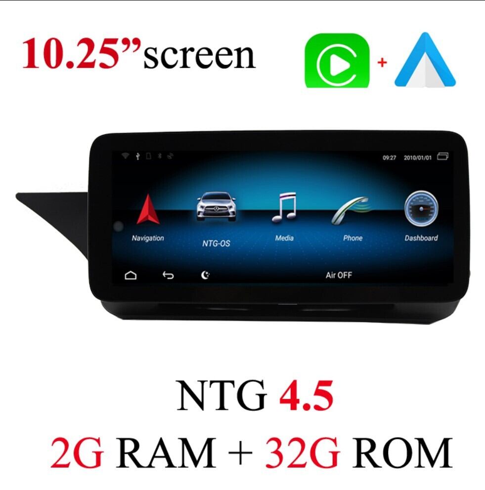 ベンツ AクラスW176/GLA X156/CLA C117 2013 -2018　アンドロイドナビ　ANDROID10　NTG 5.0 2016-2018