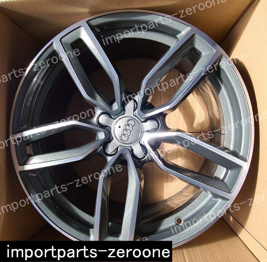 19インチ　純正 アウディ S3/RS3/A3 8V/8P DIAMOND/GREY 5 TWIN SPOKE ホイールS ４本セット SGA-1195