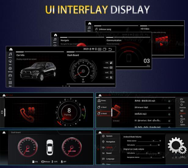 BMW5シリーズG30 2018 アンドロイドナビ ビルトイン CARPLAY QUALCOMM EVO 64G　　-YA-1144