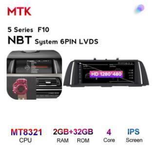 BMW 5 シリーズF10 F11 2011-2017 アンドロイドナビ MTK NBT 32G　　-YA-1107