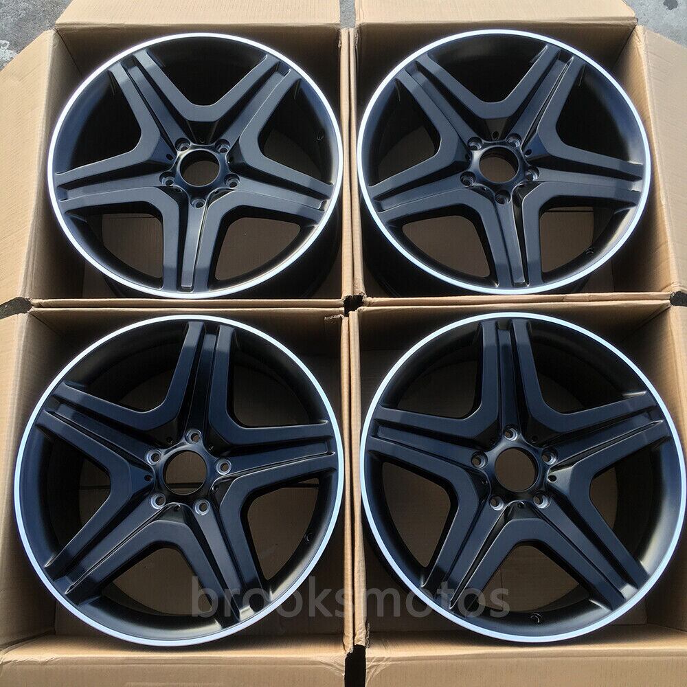 메르세데스 벤츠 W166 X166 GLS GL ML GLE 20 X 10 20 인치 5 스포크 휠 BRN-1299
