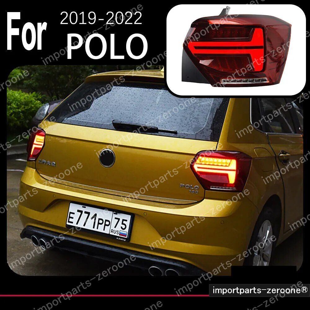 VW　ポロ　アップグレードテールライト　2019～2020　RED　　-HAD-1057