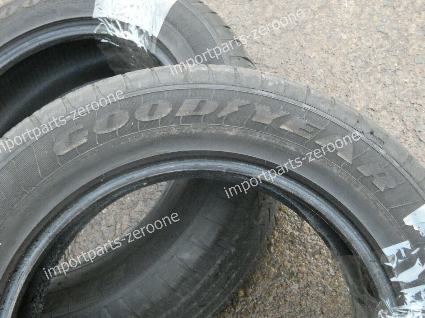 BUO COPPIA (X2) GOODYEAR AQUILA 255/55/R18 109V PNEUMATICI 6.1MM & 5.8MM N ° XT-14364