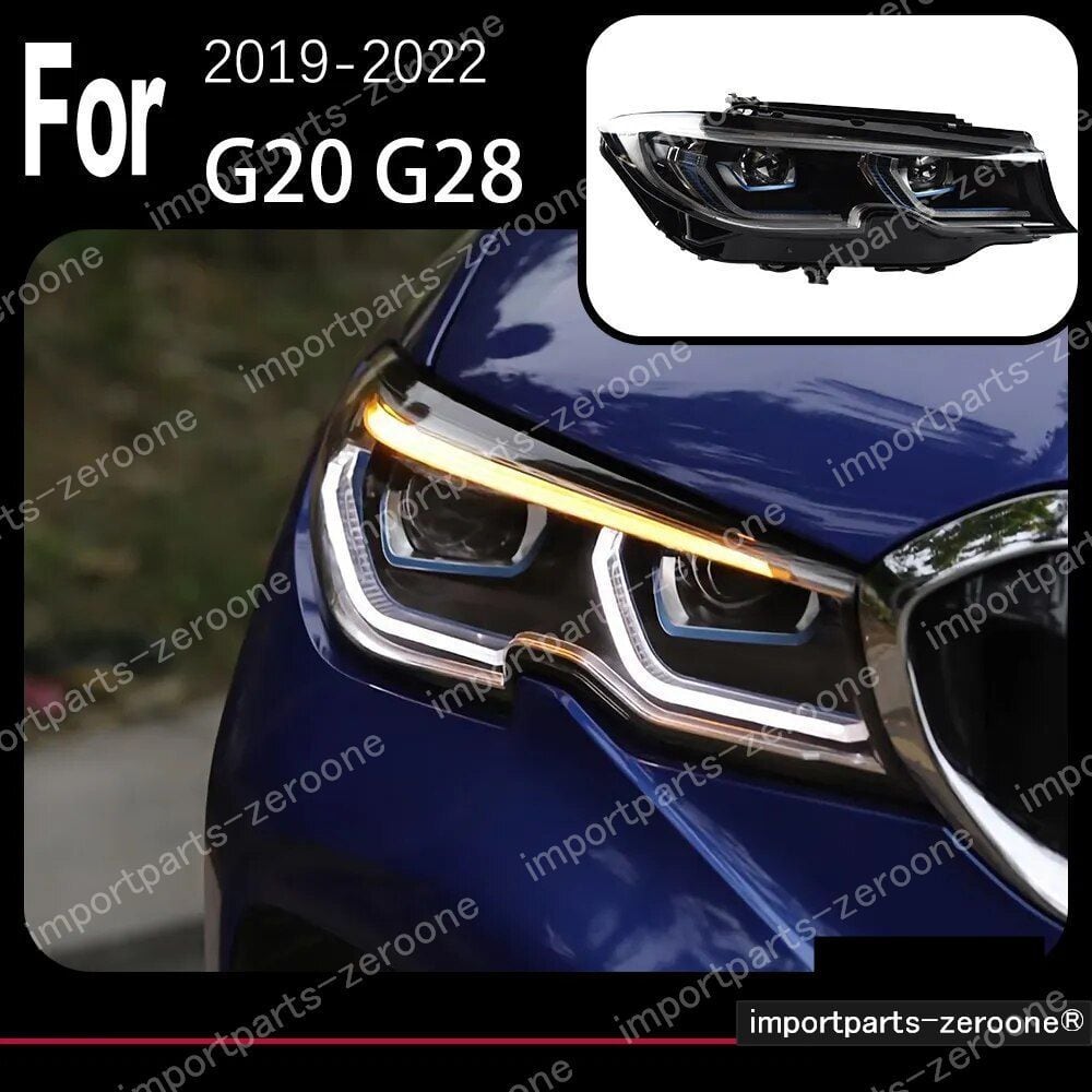 BMW　３シリーズ　G20　G28　アップグレードヘッドライト　2019～2022　M3　HEADLIGHT FULL 　　-HAD-1076