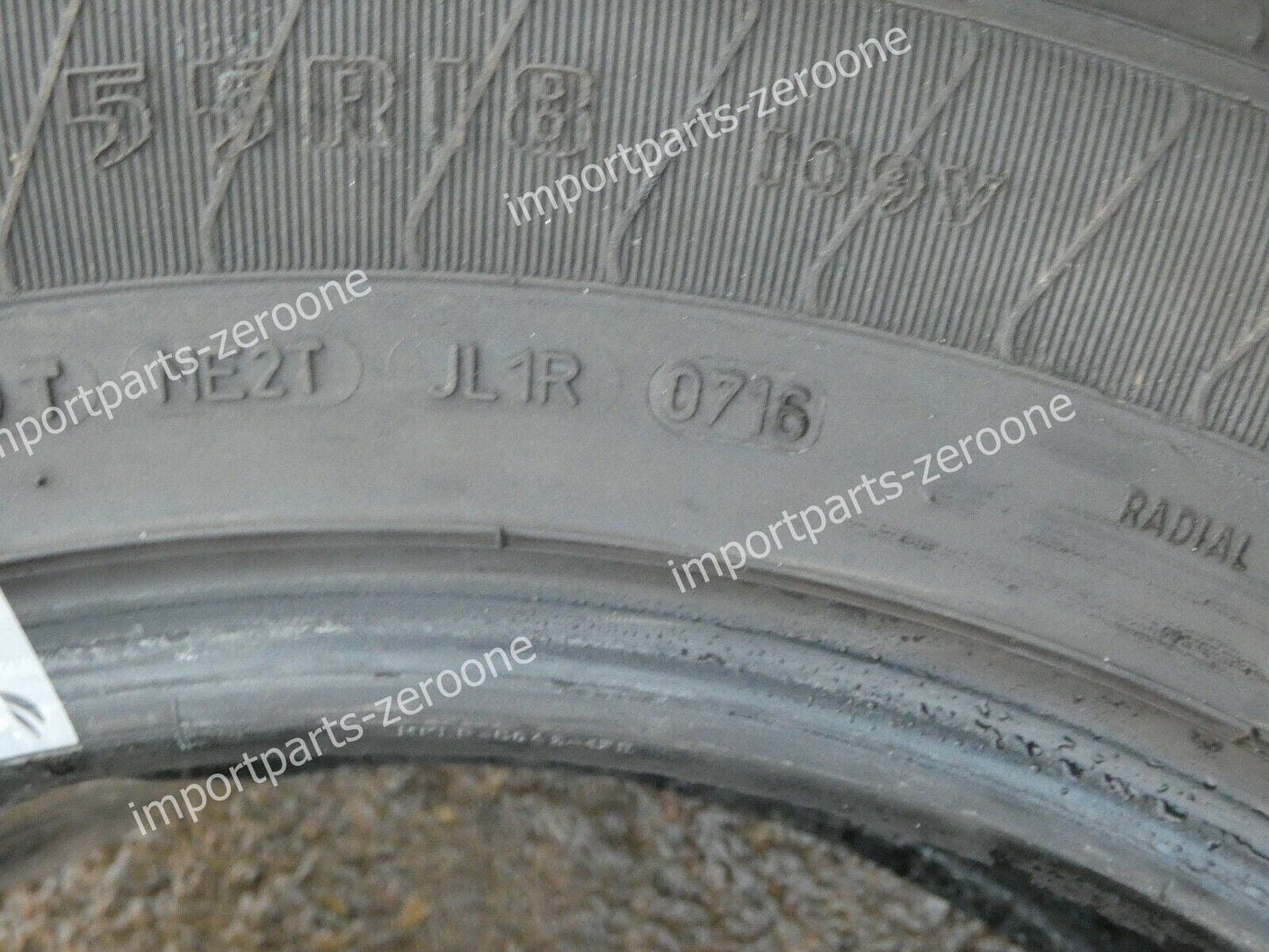 BUO COPPIA (X2) GOODYEAR AQUILA 255/55/R18 109V PNEUMATICI 6.1MM & 5.8MM N ° XT-14364