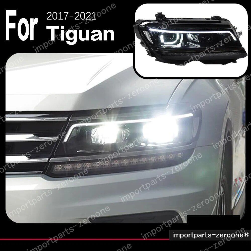 VW　ティグアン　アップグレードヘッドライト　2007～2012　右ハンドル用　HEADLIGHT １セット　-HAD-1007