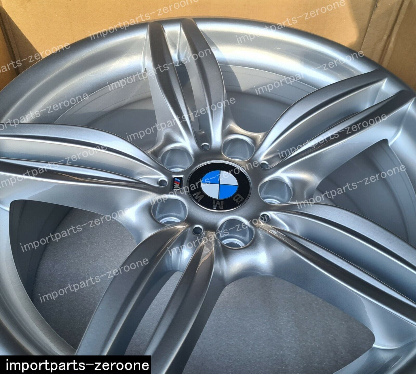 19インチ純正BMW 351フロントアロイホイール8.5J 5 6シリーズF10 F06 F12 F13 7842652-1本 SGA-1047