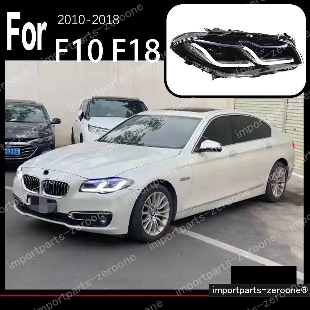 BMW　５シリーズ　F10　F11　F18　アップグレードヘッドライト　左ハンドル用　2014～2017 XENON　-HAD-1053