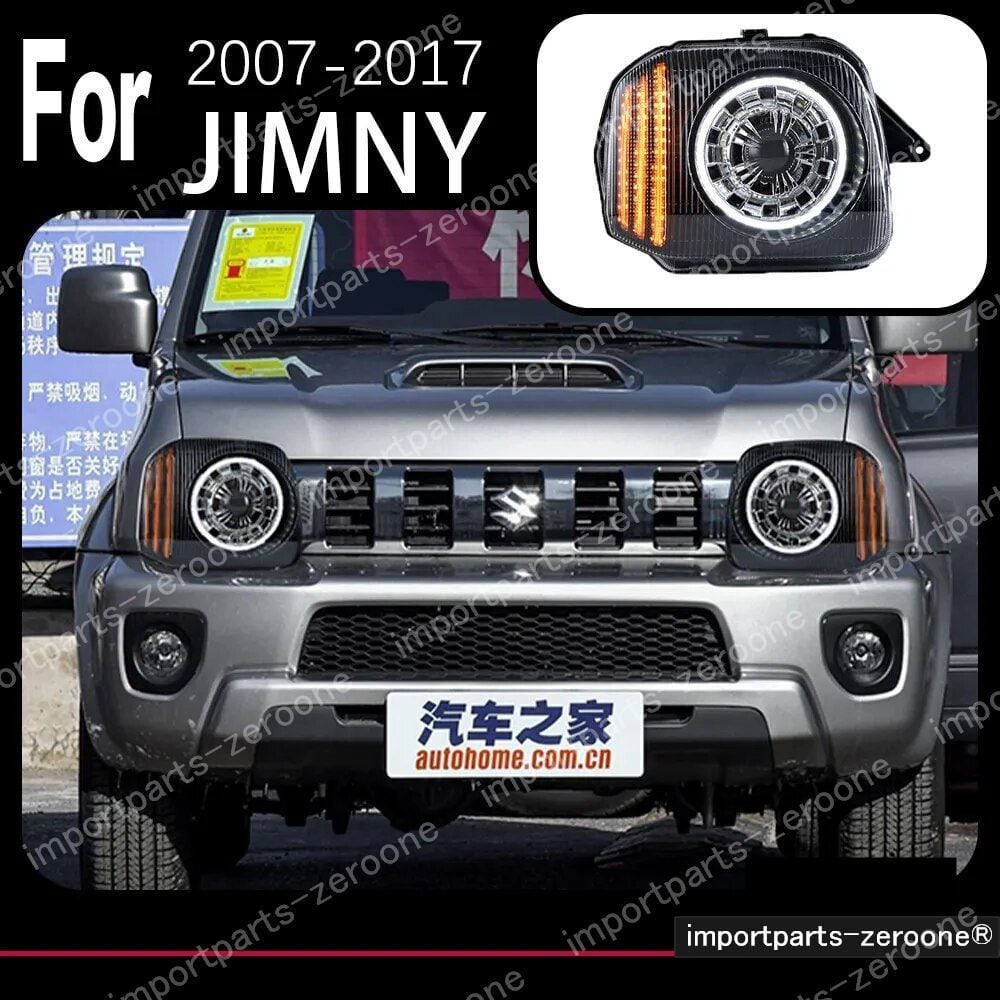 スズキ　ジムニー　アップグレードヘッドライト　2007～2017　　HEADLIGHT FULL 　　-HAD-1060