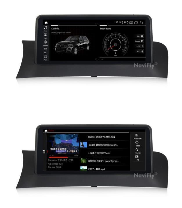 BMW X3 F25 2011-2017 アンドロイドナビ ID7 10.25 インチ ビルトイン CARPLAY MSM NBT 　　-YA-1073