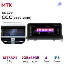 BMW　X5 E70 2007-2010 アンドロイドナビ　MTK 32G CCC　　-YA-1050