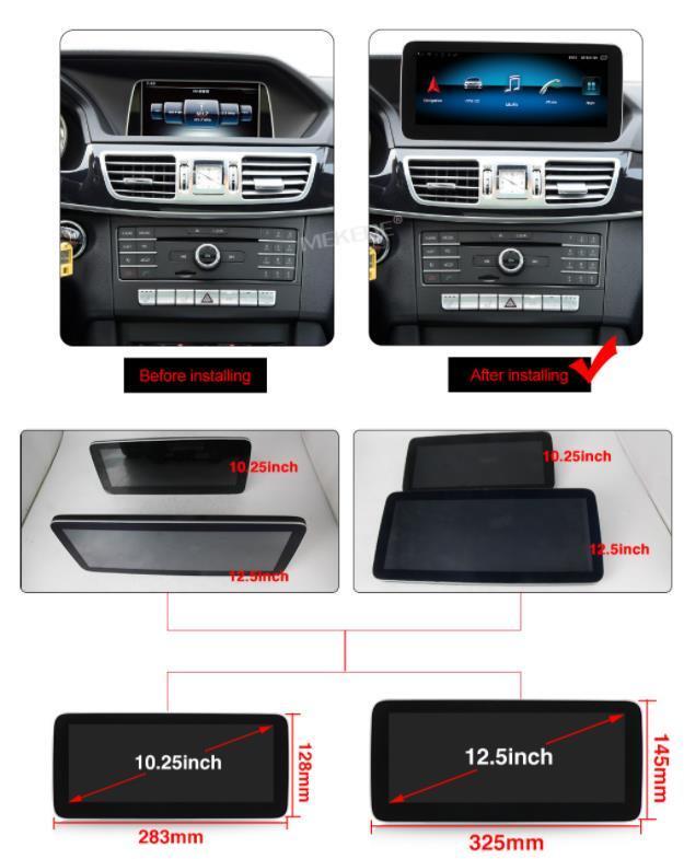 ベンツEクラスW212 E200 E230 E260 E300 アンドロイドナビ 2013-2014 N200 NTG4.5　-YA-1129