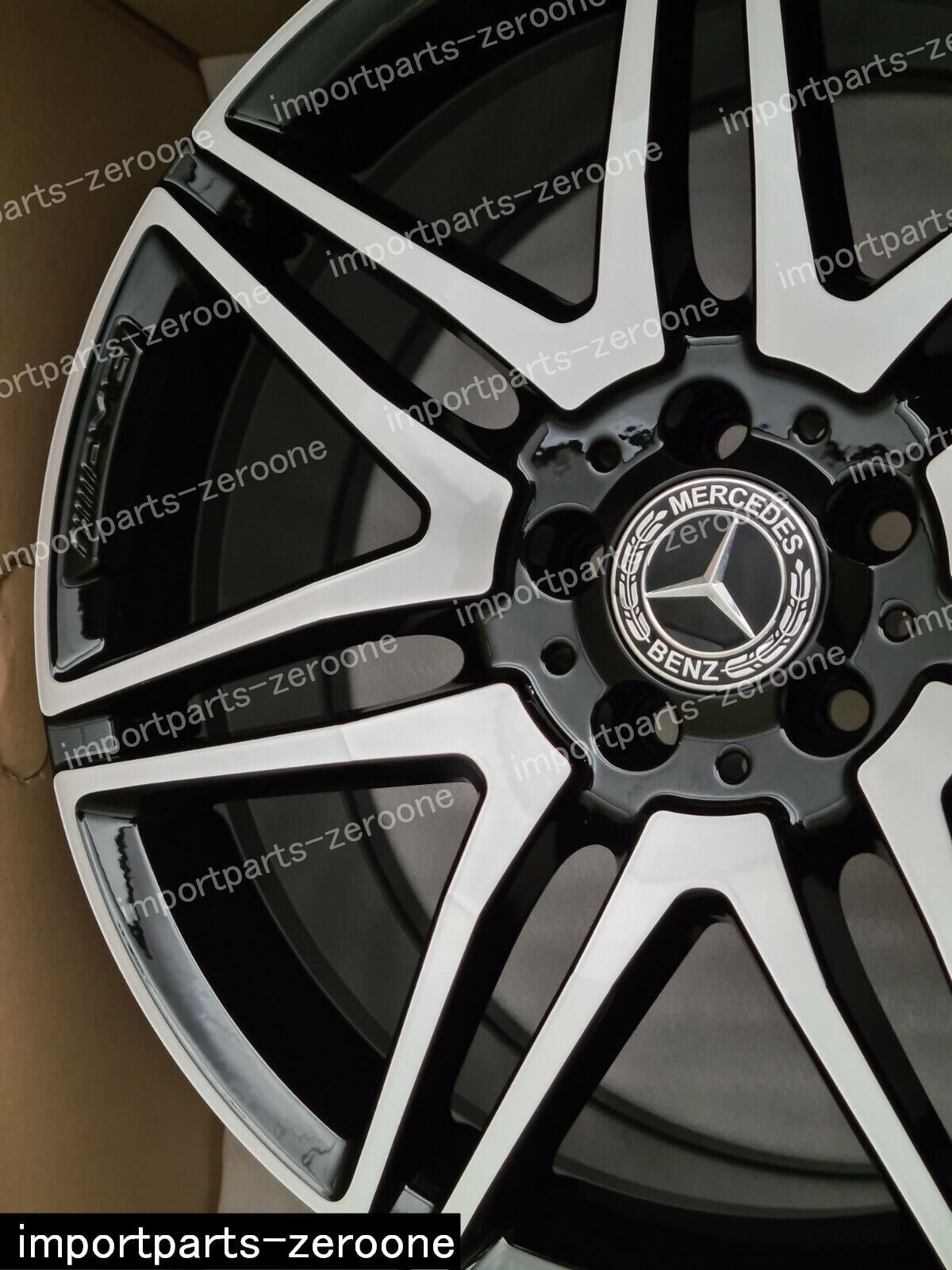 19 インチ純正メルセデス AMG E クラス合金ホイールW212 A2124011900 ボーベットフロント -1本 SGA-1052