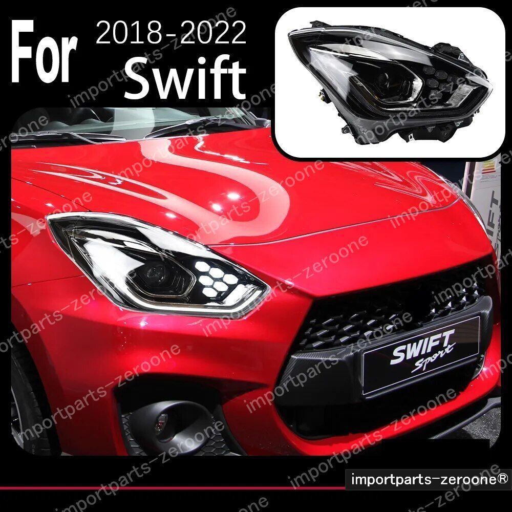 スズキ　スイフト　アップグレードヘッドライト　2018～2022　左ハンドル用　HEADLIGHT FULL 　-HAD-1069