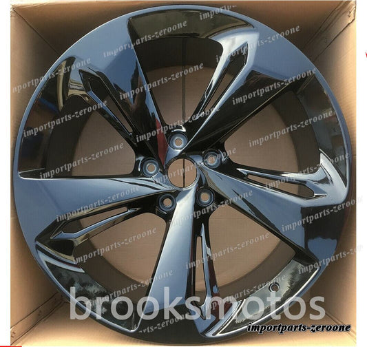 22インチ  １本　グロス ブラック 5 スポーク スタイル 鍛造 ホイール  2015+ ベントレー　 ベンテイガ　BRN-1909-2