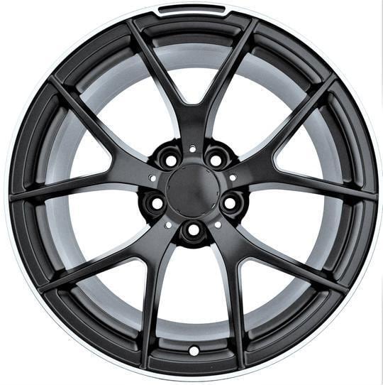 18インチ BLACK ホイール ( ４本セット ) メルセデス・ベンツ　CLA  　-DFO-1024-2