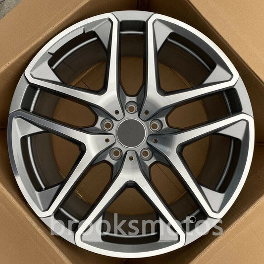메르세데스 벤츠 W463 G63 G500 G 클래스 건메탈 21 인치 NEW 휠 BRN-1274